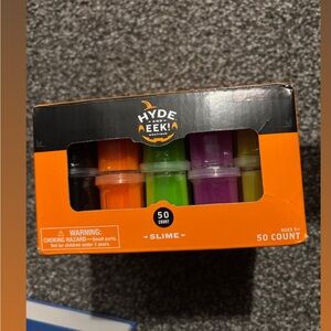 50 count Assorted Colored Slime Party Pack - Orange, Green, Purple